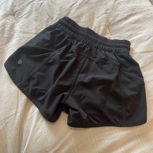 Lululemon black athletic shorts